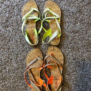 2 pairs Bongo Sandals